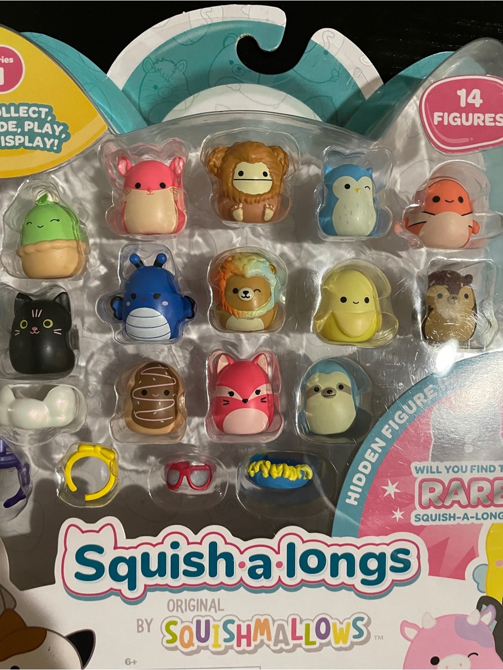 Squish-a-longs by Squishmallows - Assorted Multi Color 14-Figure Kids Toy Pack - Picture 2 of 3